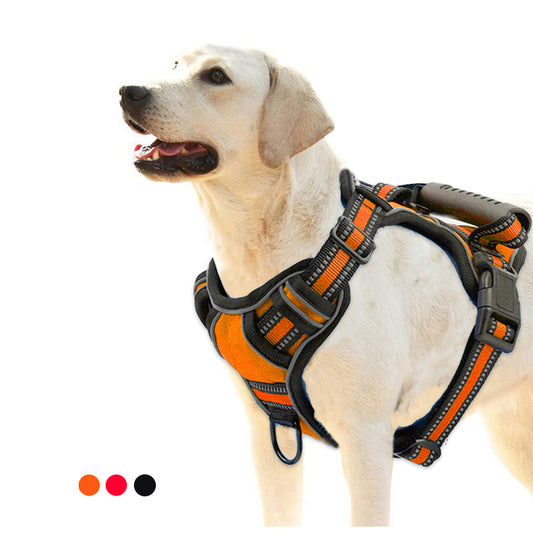 Furrenna™ No Pull Dog Harness (Breathable Reflective Vest)