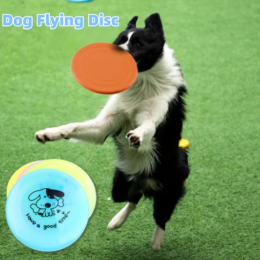 Furrenna™ Dog Frisbee Toy (Silicone Flying Disc)