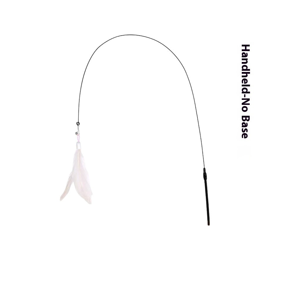 Furrenna™ Interactive Feather Suction Cup Cat Teaser Toy