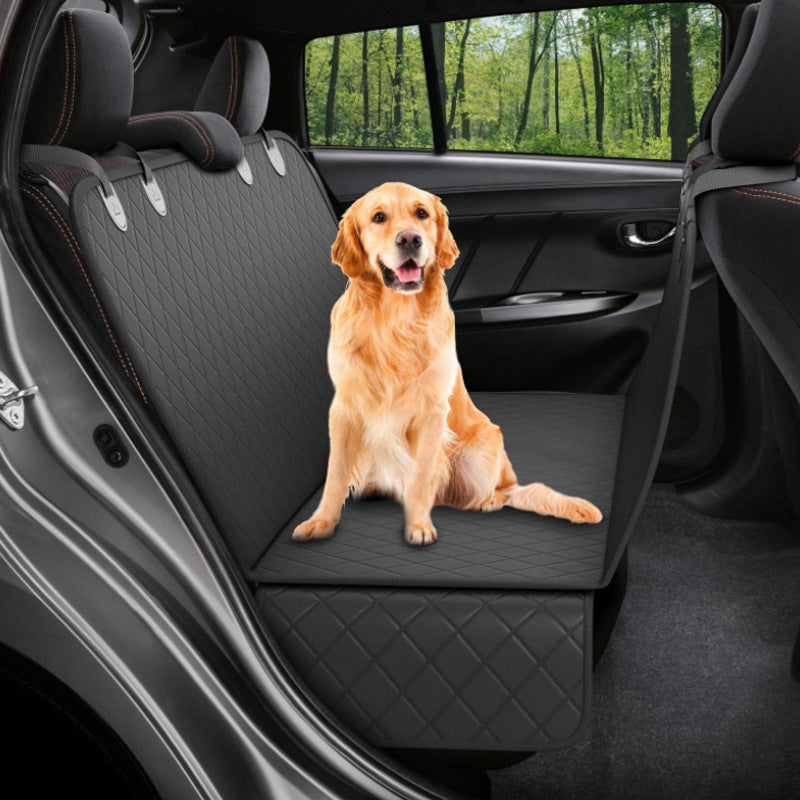 Furrenna™ Dog Car Seat Cover (Hammock with Mesh & Pocket)