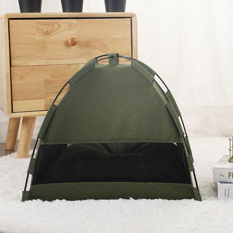 Furrenna™ Pet Tent Bed with Cushion