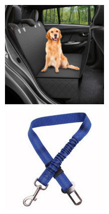 Furrenna™ Dog Car Seat Cover (Hammock with Mesh & Pocket)