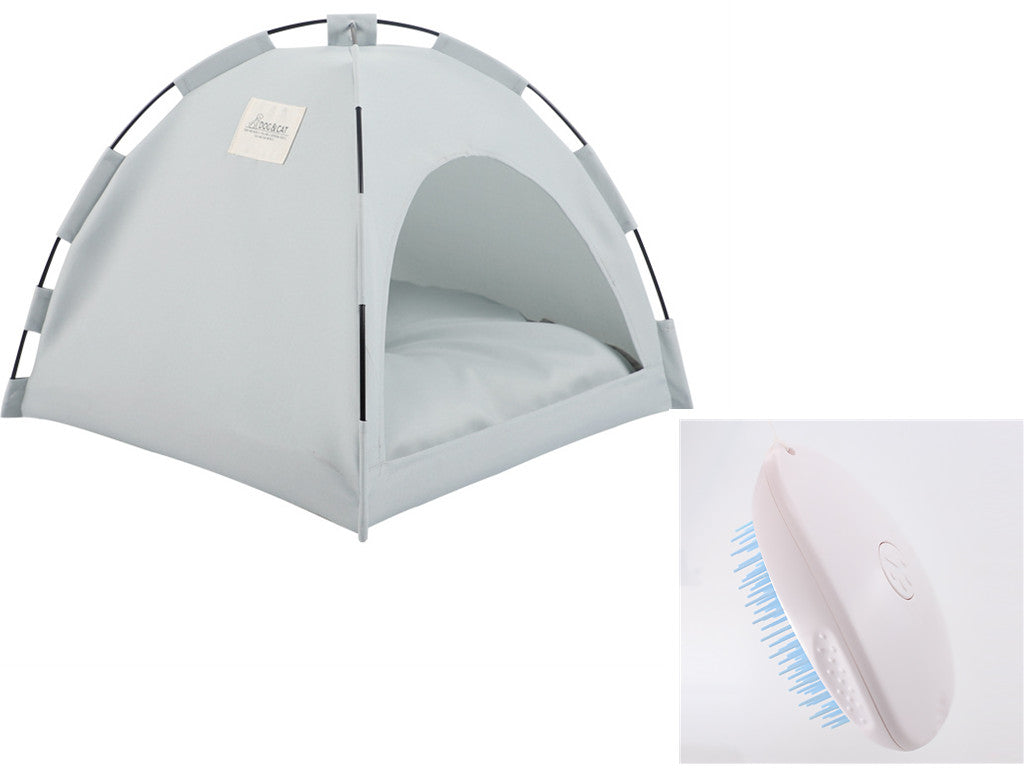 Furrenna™ Pet Tent Bed with Cushion