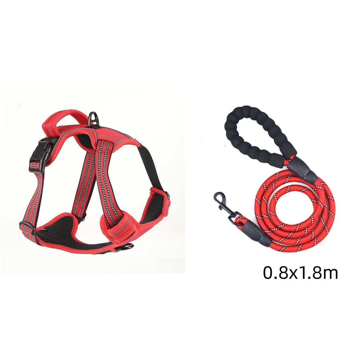 Furrenna™ No Pull Dog Harness (Breathable Reflective Vest)