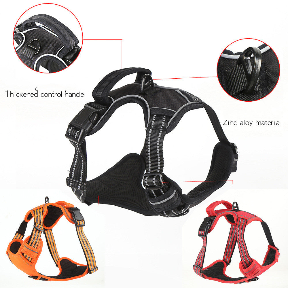 Furrenna™ No Pull Dog Harness (Breathable Reflective Vest)