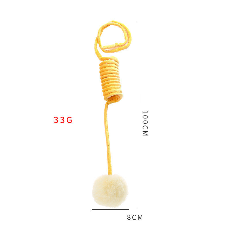 Furrenna™ Interactive Spring Cat Teaser Toy
