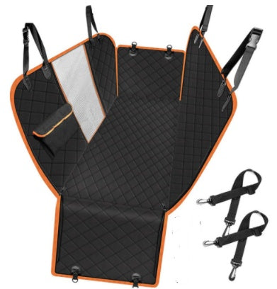 Furrenna™ Dog Car Seat Cover (Hammock with Mesh & Pocket)