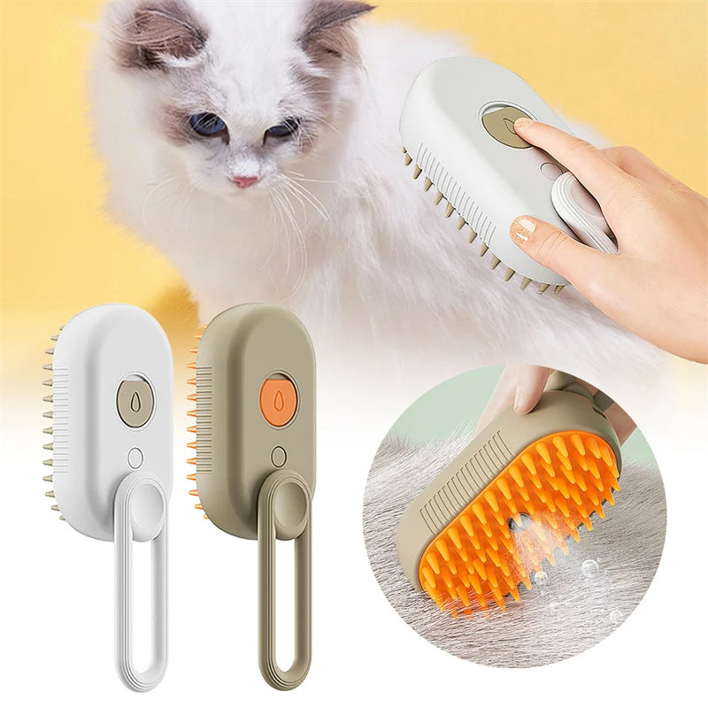 Furrenna™ SteamGroom 3-in-1 Pet Brush