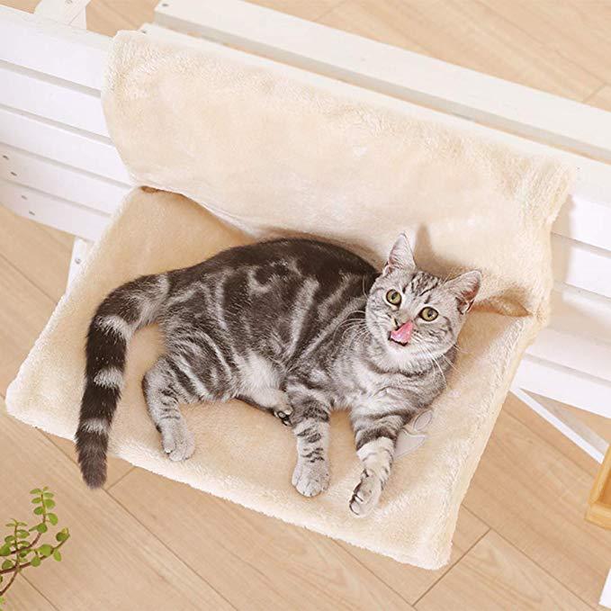 Furrenna™ Cat Bed & Hammock – Cozy Pet Lounger