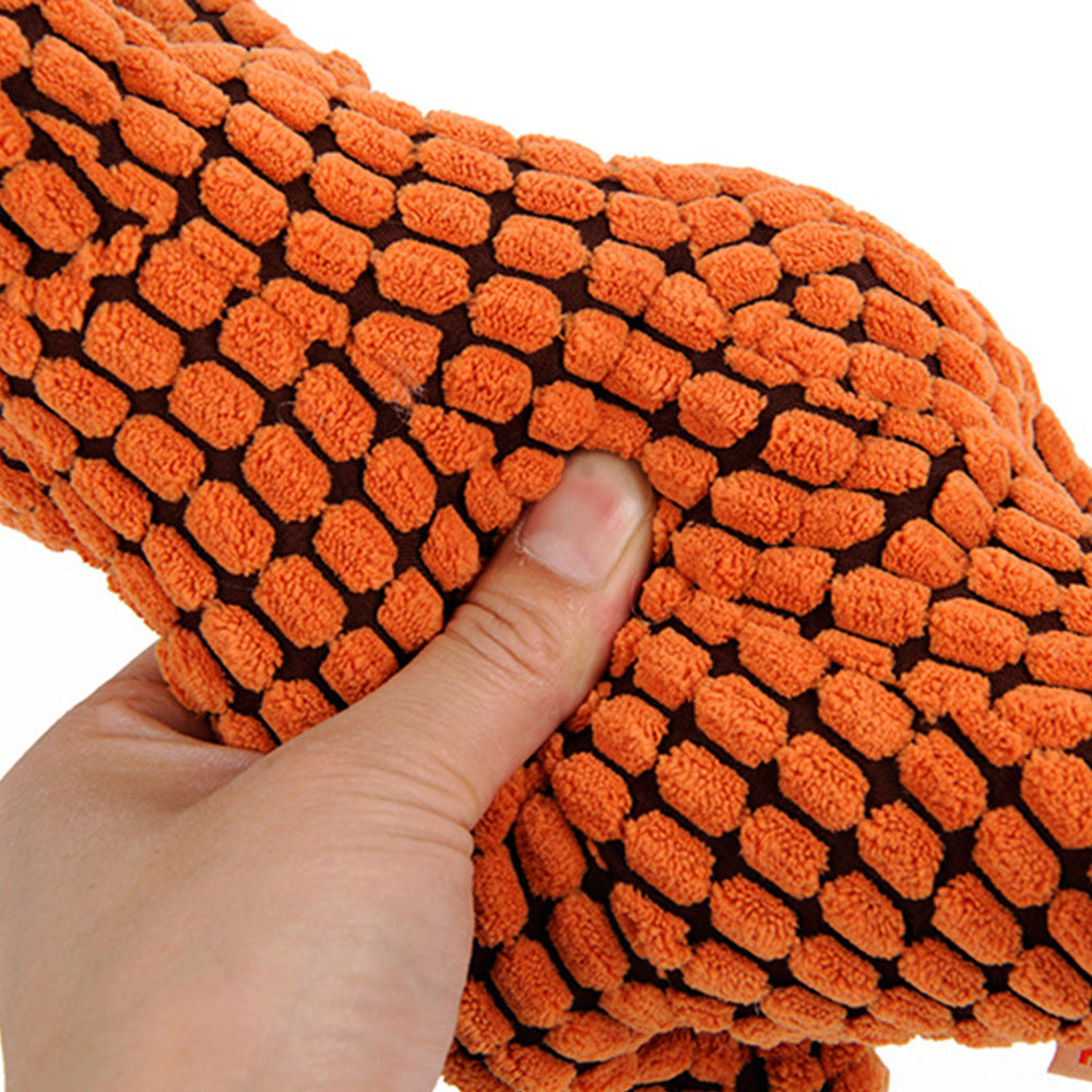 Furrenna™ Plush Dinosaur Dog Toy