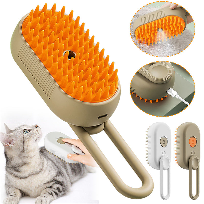 Furrenna™ SteamGroom 3-in-1 Pet Brush