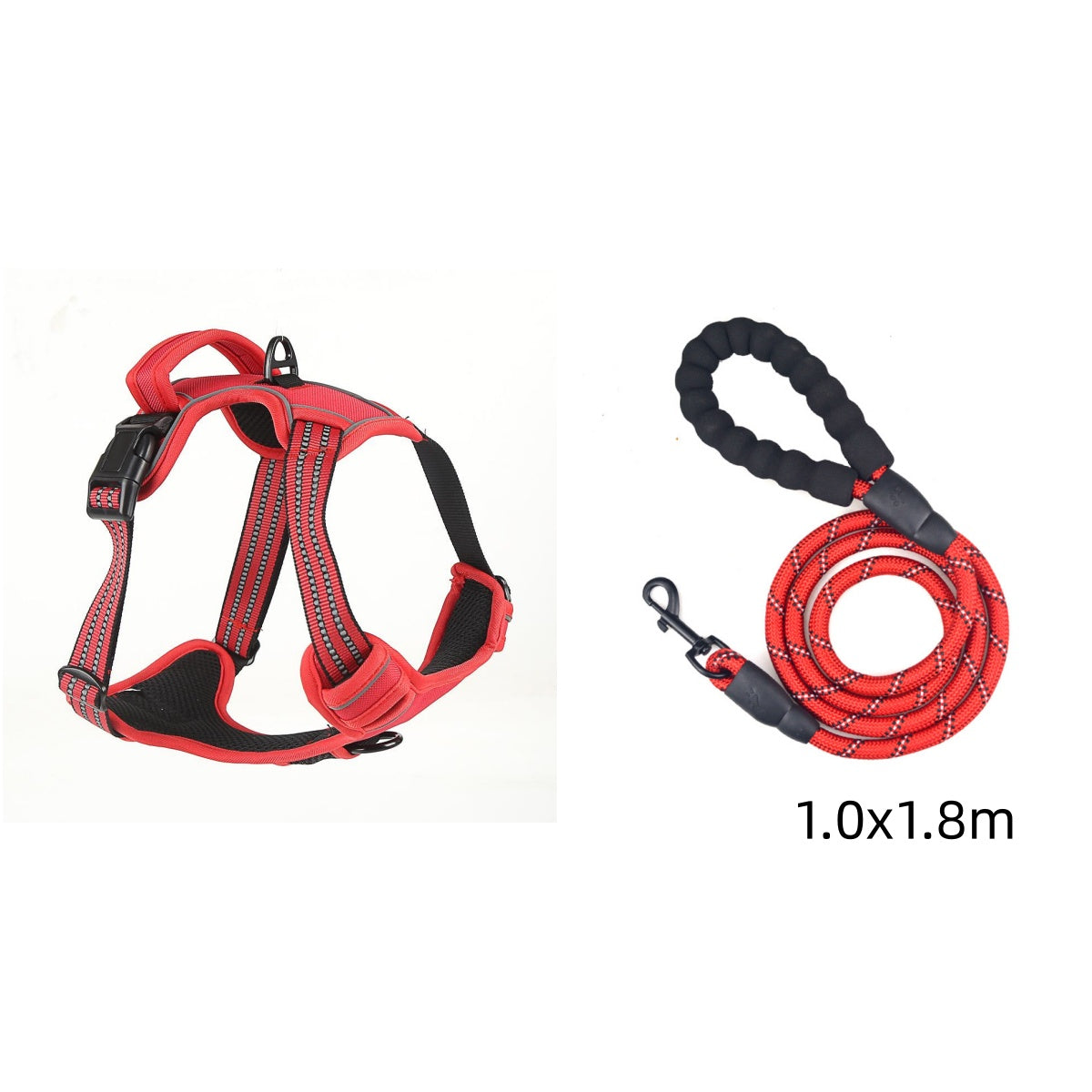 Furrenna™ No Pull Dog Harness (Breathable Reflective Vest)