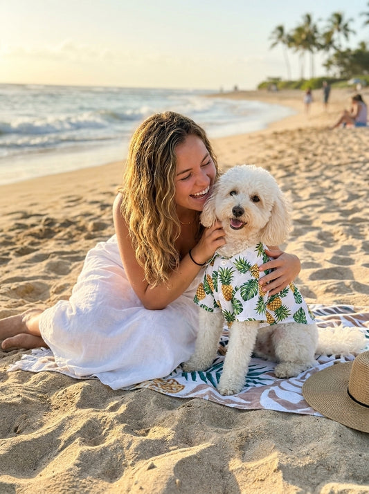Furrenna™ Summer Dog Shirt (Lightweight & Breathable)