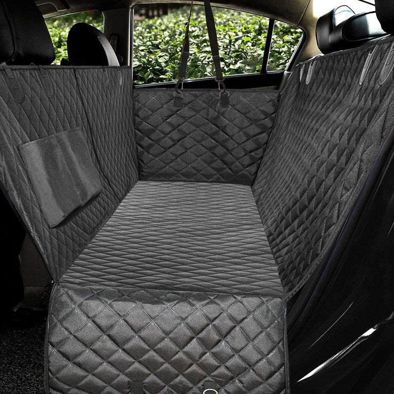 Furrenna™ Dog Car Seat Cover (Hammock with Mesh & Pocket)