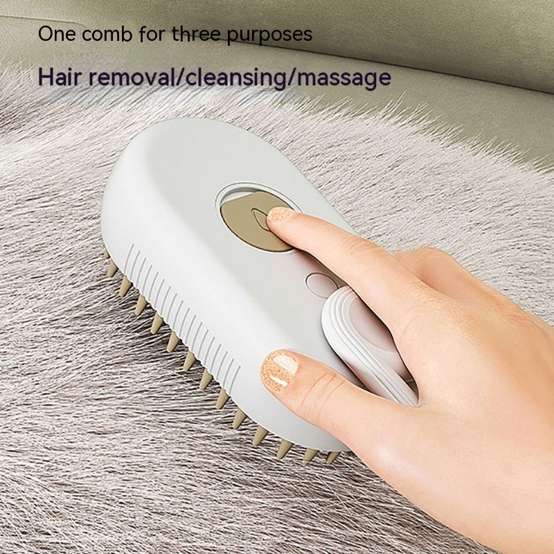 Furrenna™ SteamGroom 3-in-1 Pet Brush