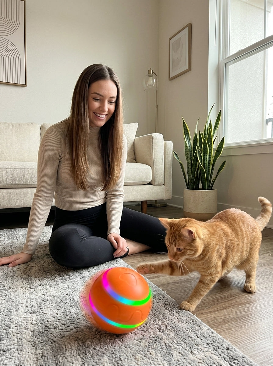 Furrenna™ Self-Rotating Cat Ball