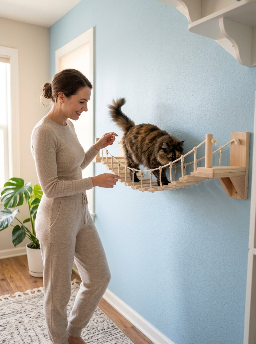 Furrenna™ Wall-Mounted Cat Furniture hanging