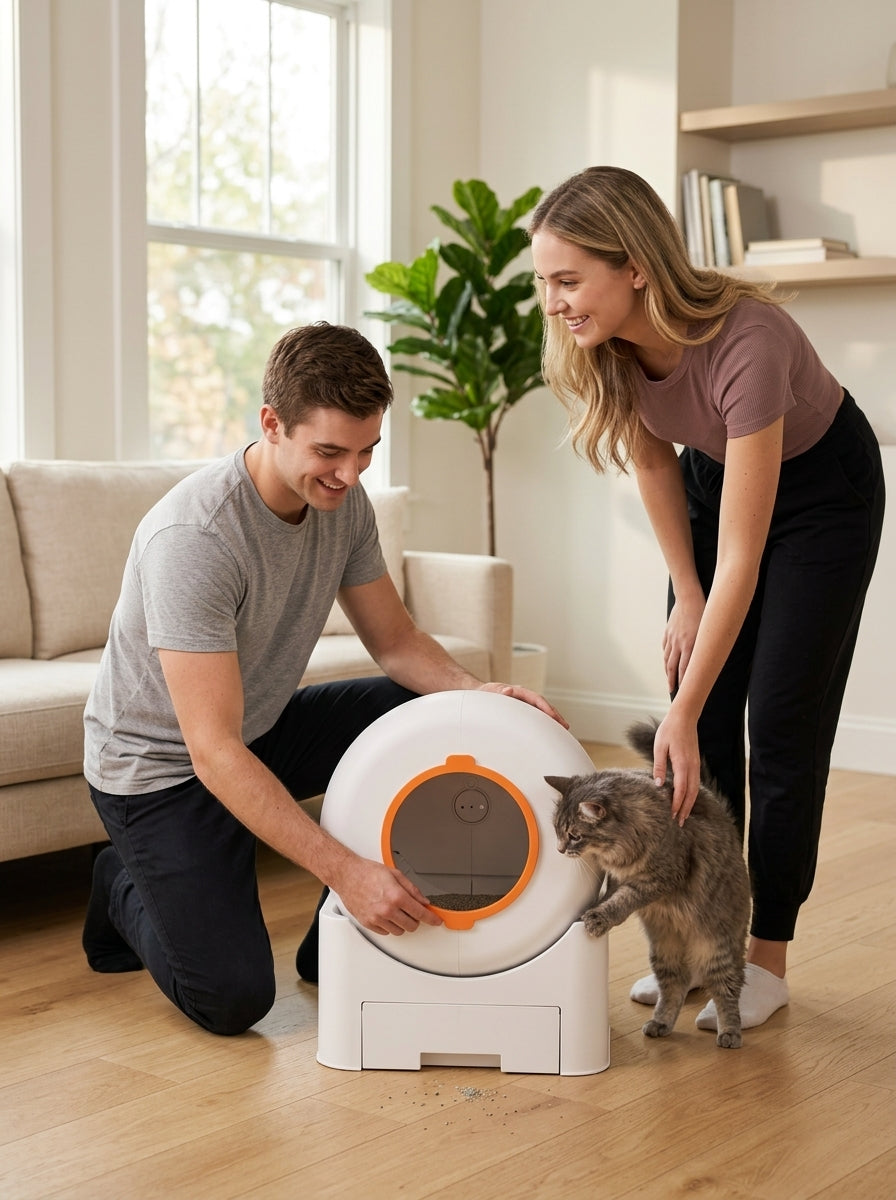 Furrenna™ Advanced Self-Cleaning Litter Box