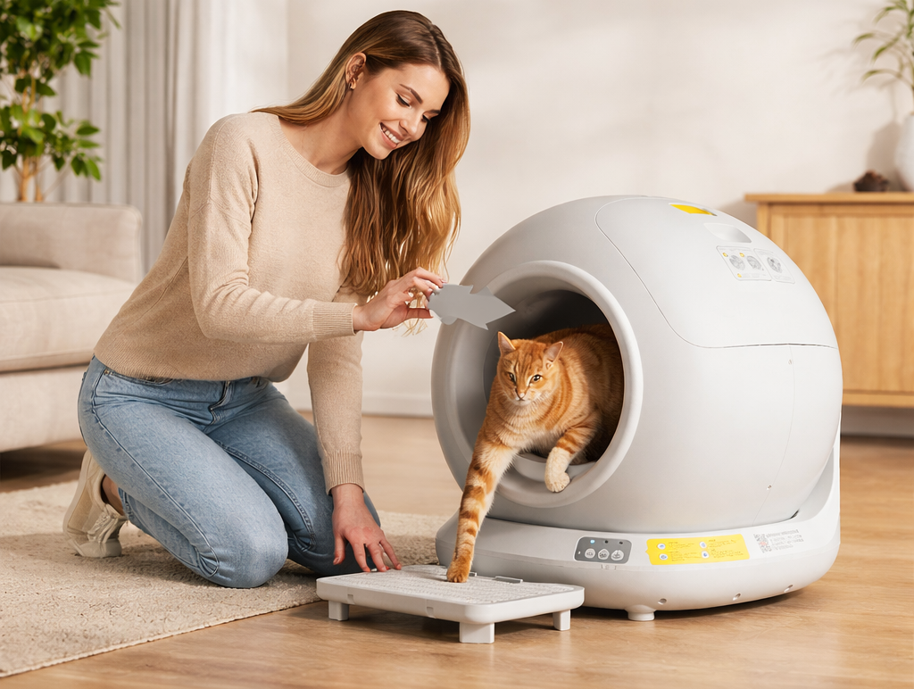 Furrenna™ Automatic Cat Litter Box (Fully Enclosed)