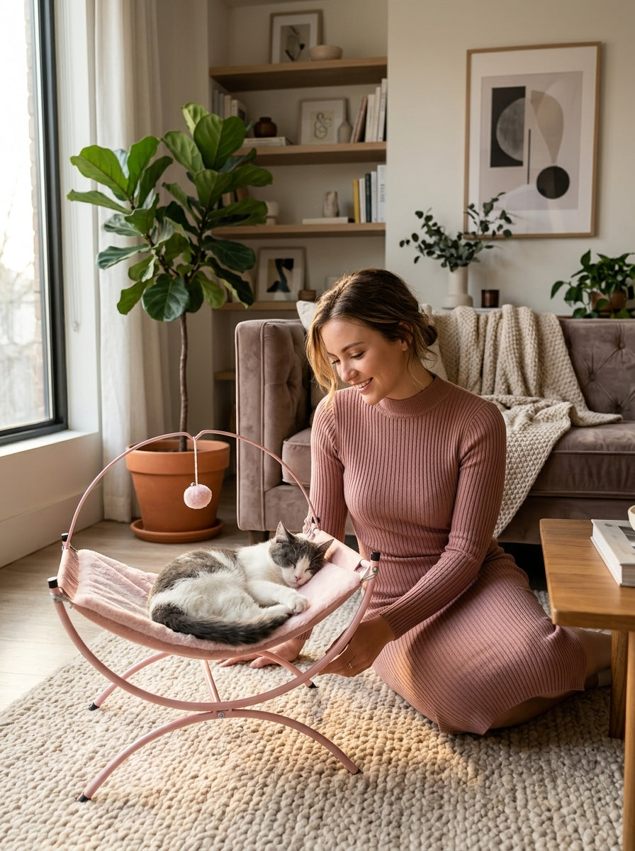 Furrenna™ Cat Recliner Bed