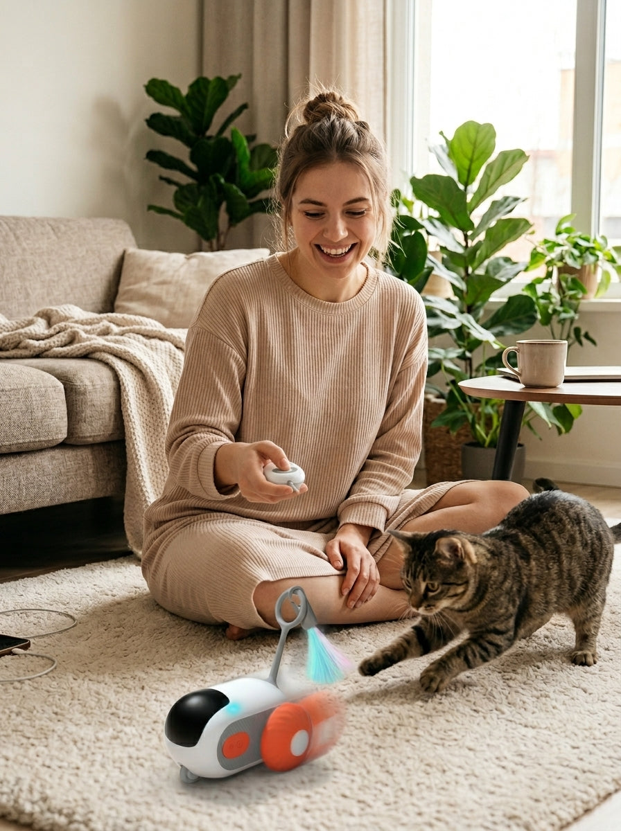Furrenna™ Remote Control Cat Toy Car