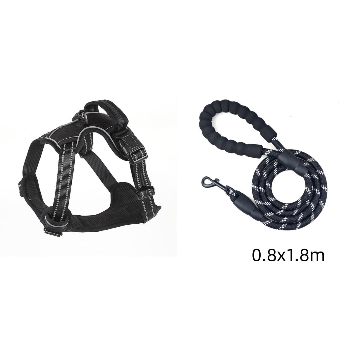 Furrenna™ No Pull Dog Harness (Breathable Reflective Vest)