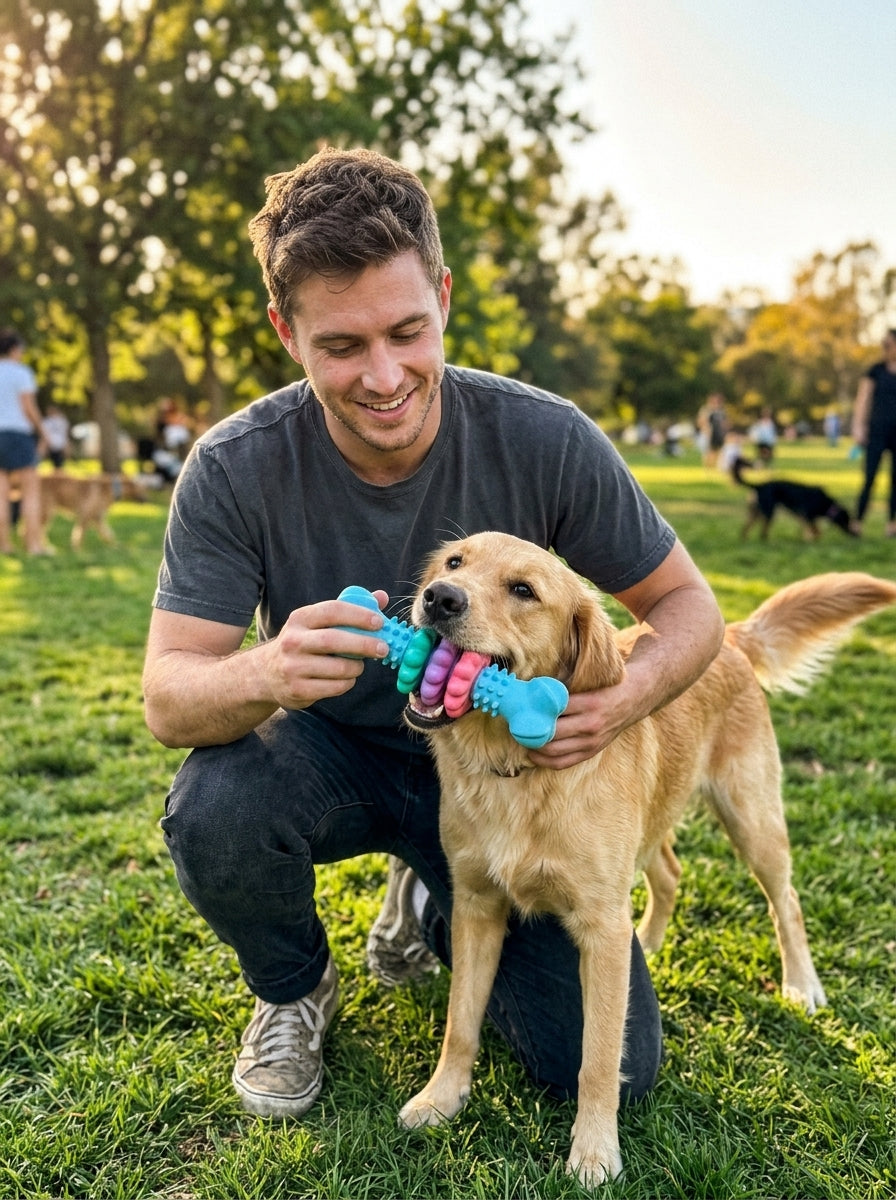 Furrenna™ Dog Bone Chew Toy