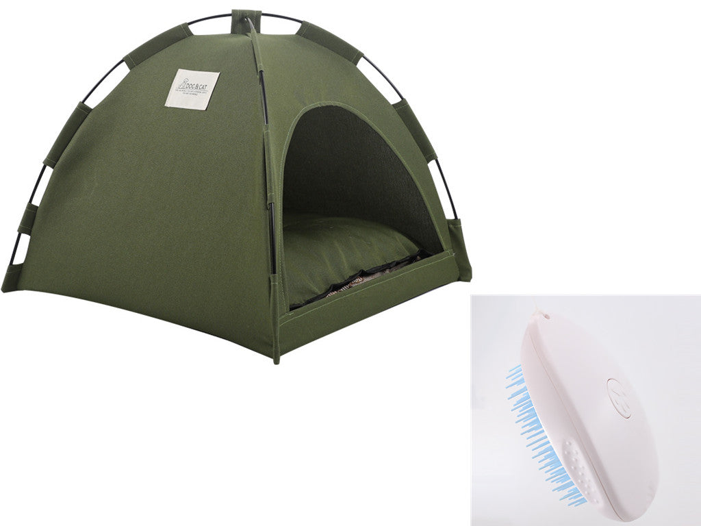 Furrenna™ Pet Tent Bed with Cushion