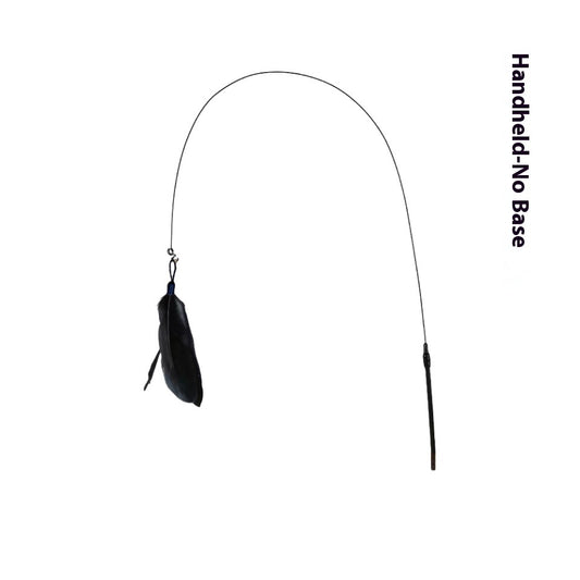 Furrenna™ Interactive Feather Suction Cup Cat Teaser Toy