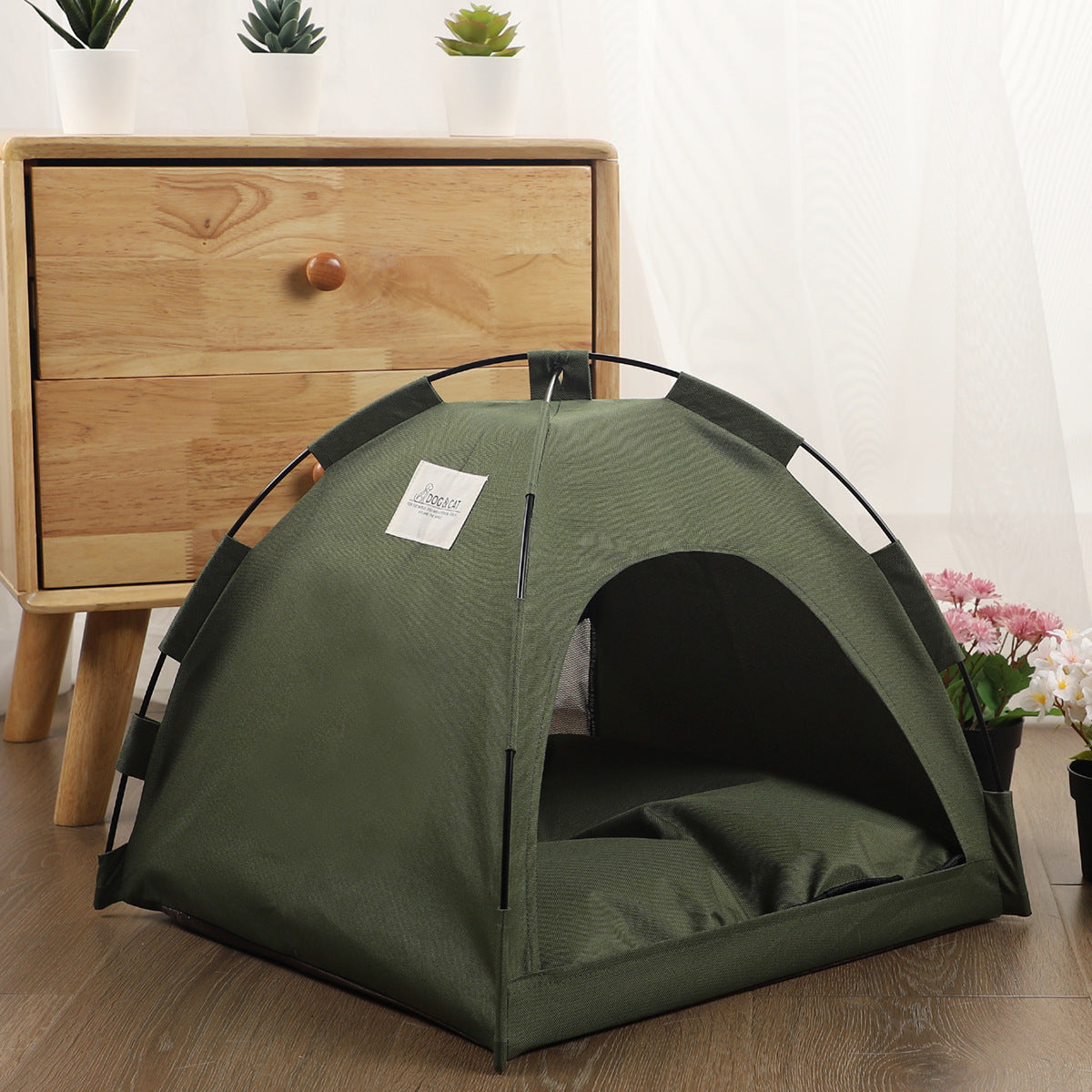 Furrenna™ Pet Tent Bed with Cushion